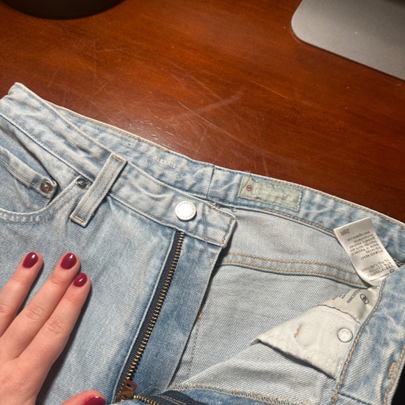 AG Adriano Goldschmied Contour 360 Wide Leg Alexxis Light Wash Jeans - Picture 4 of 8